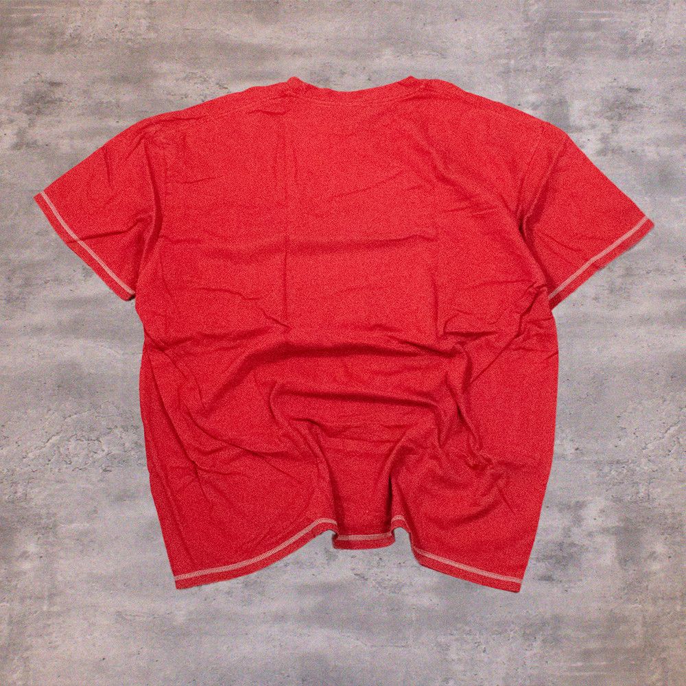 Vintage Y2K 2000’s Nike Center Swoosh Double Stitch Red Tee Size US XXL / EU 58 / 5 - 2 Thumbnail