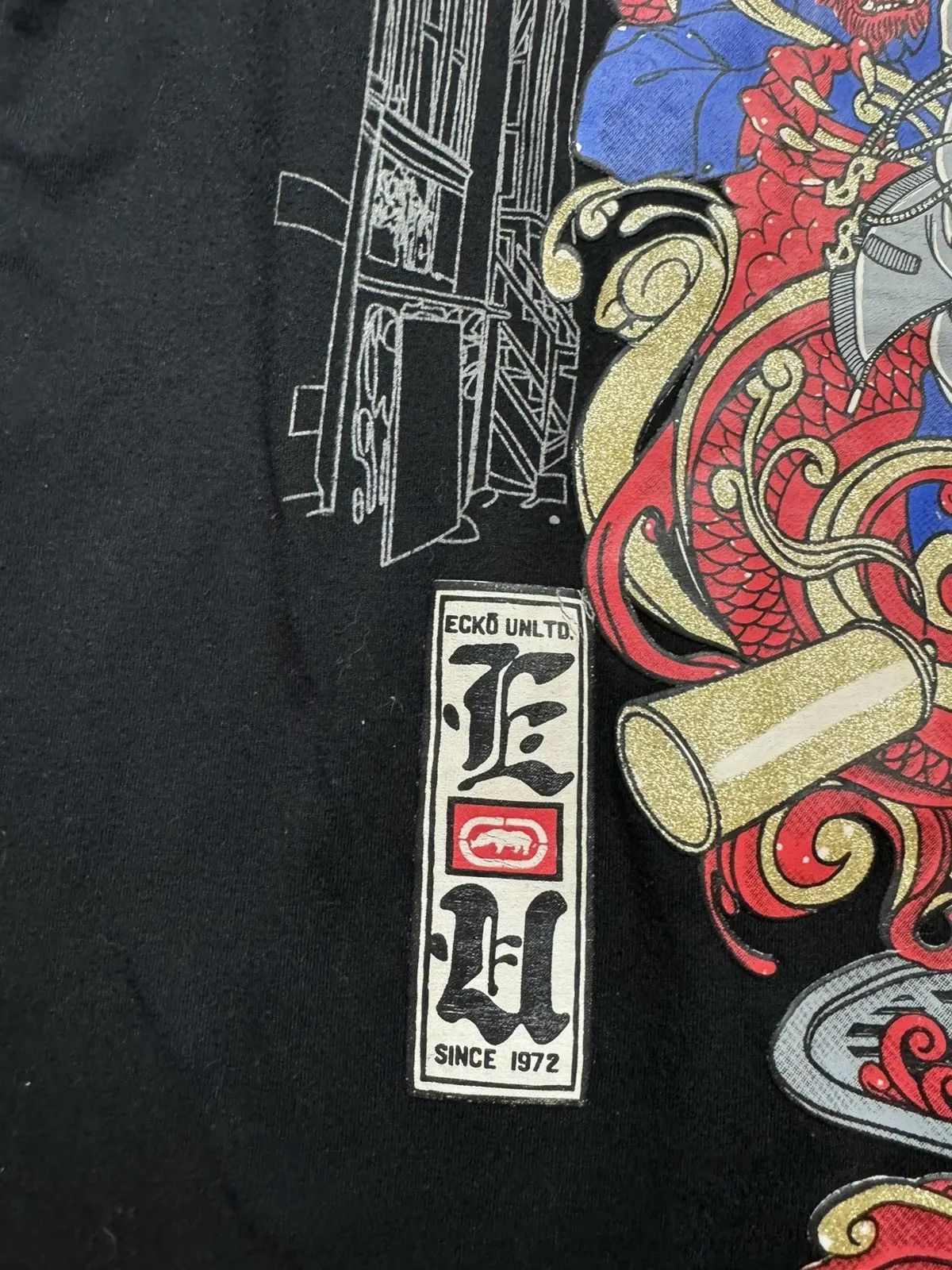 Ecko Unltd. × Vintage Vintage Y2K Ecko United Unltd Japanese Big Logo Rap Skate Sk Size US M / EU 48-50 / 2 - 4 Thumbnail