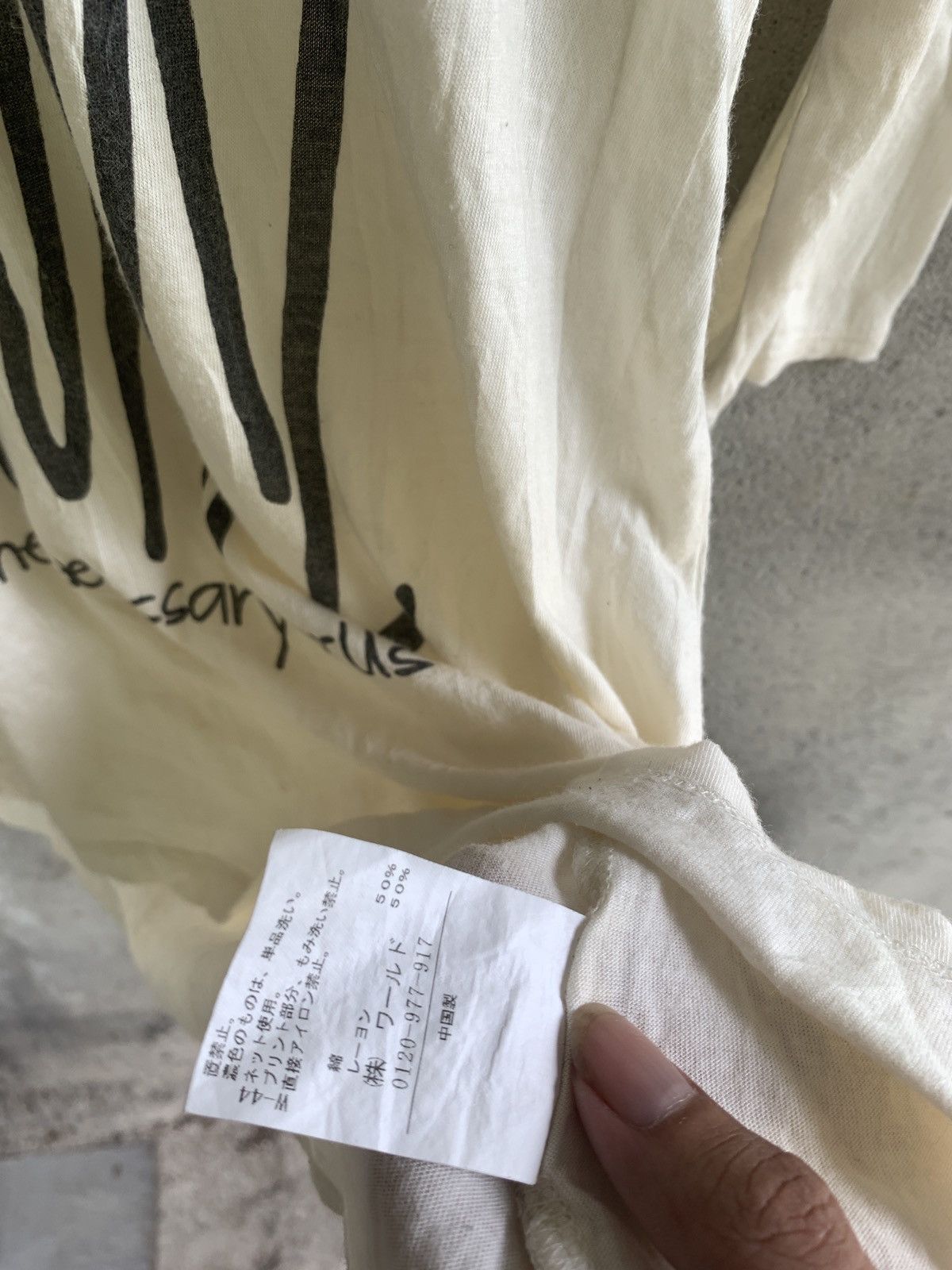 Beauty Beast × Hysteric Glamour × Japanese Brand JAPANESE~ RELANXURY POEM LONG SLEEVE T-SHIRT Size M / US 6-8 / IT 42-44 - 6 Thumbnail
