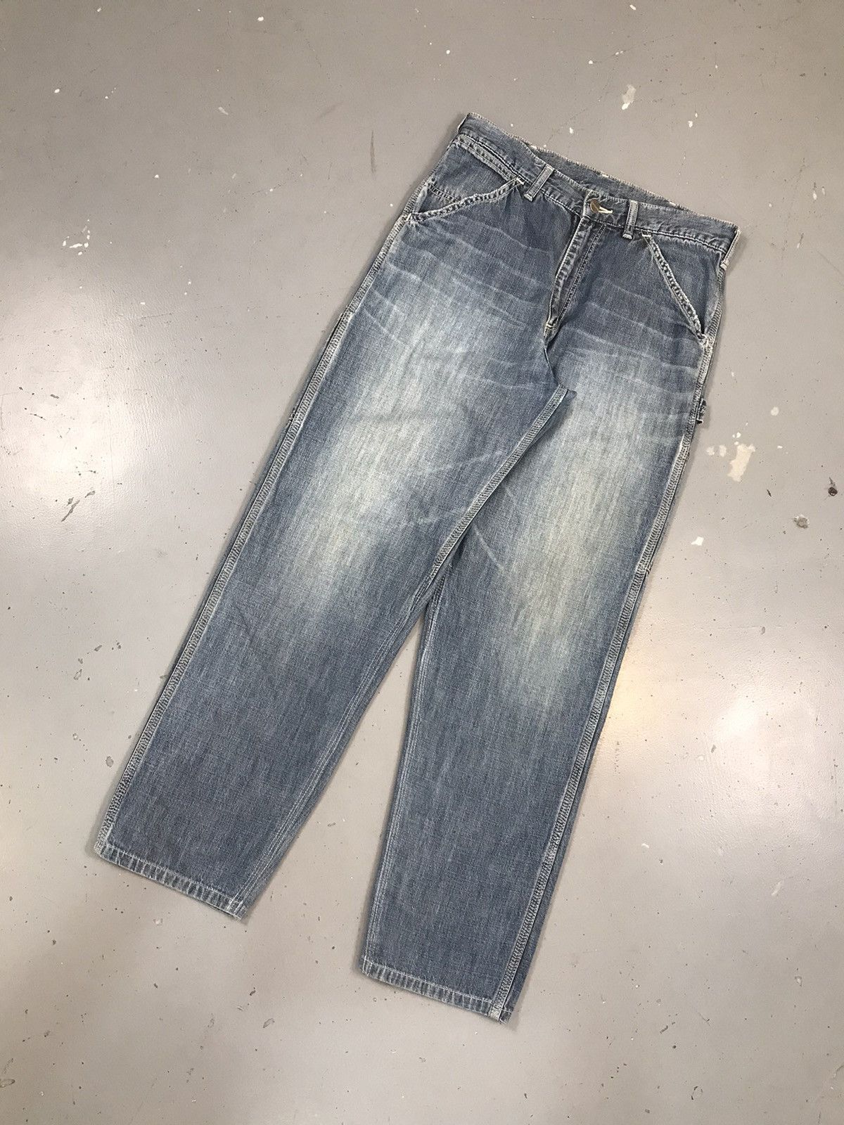 Carhartt × Vintage Vintage Carhartt B73 DST carpenter denim Size US 30 / EU 46 - 3 Thumbnail