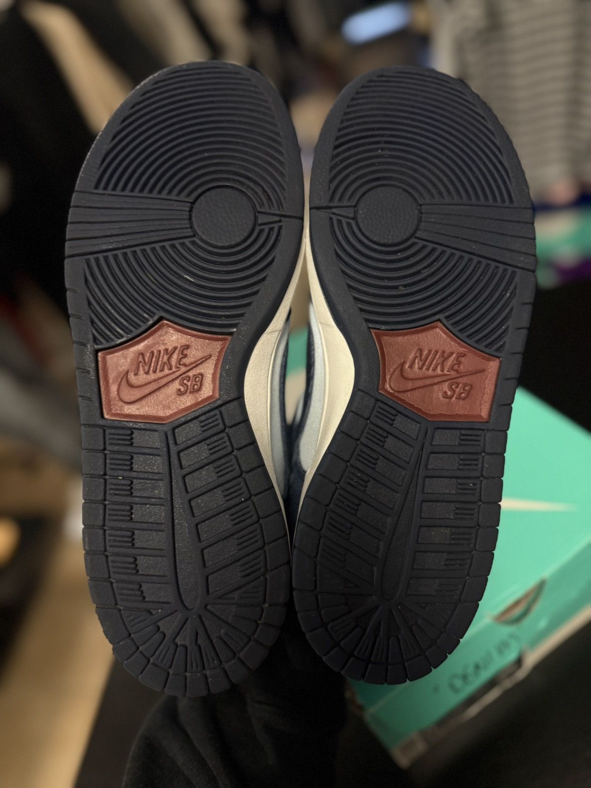 Nike Size 11 - Nike Sb Zoom Dunk Binary Blue 2017 (854866-444) Size US 11 / EU 44 - 14 Thumbnail