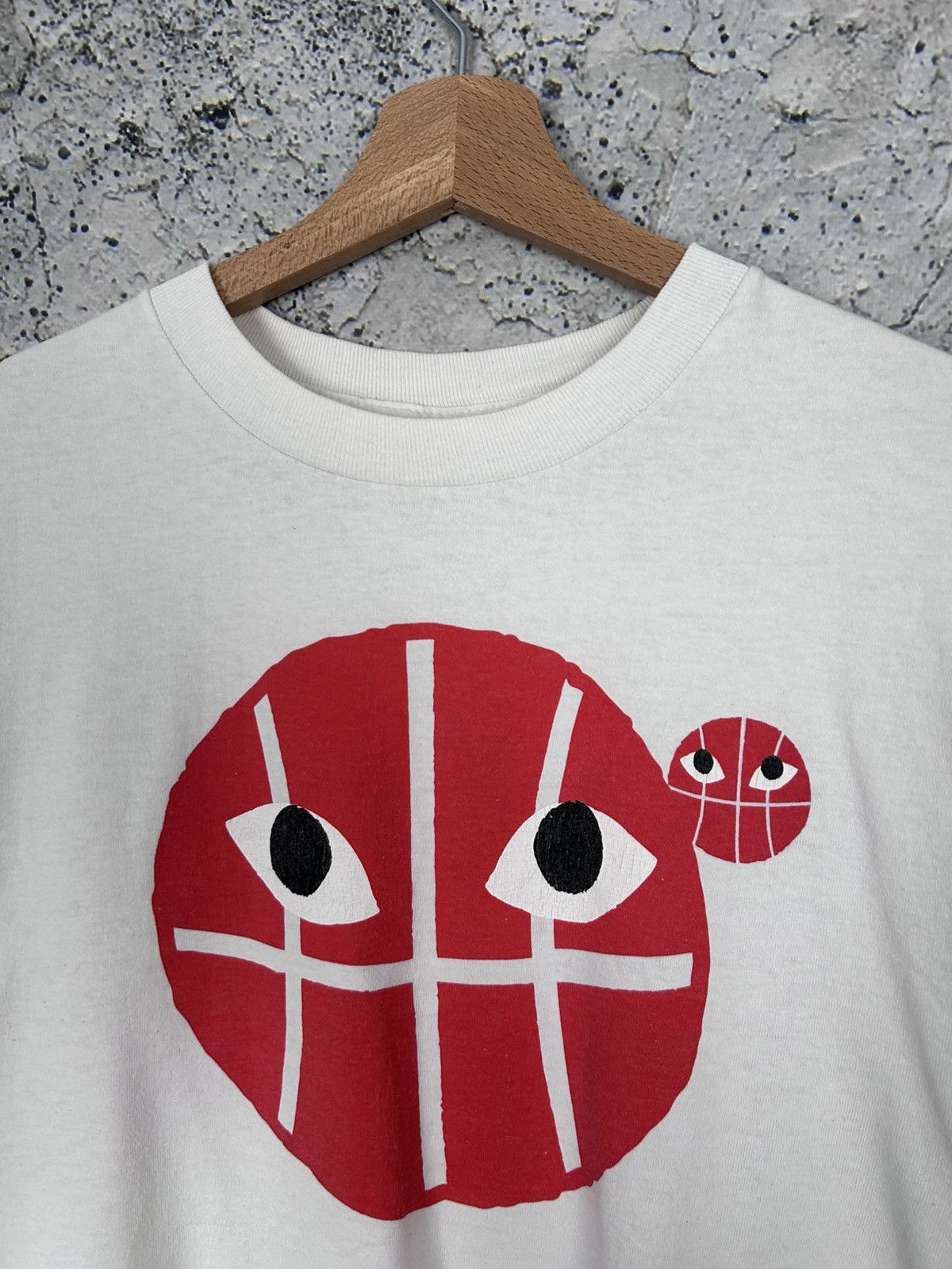 Vintage Cropped Tee Graphic Hall Of Fame Boxy in White, Men's — image 3 of 6