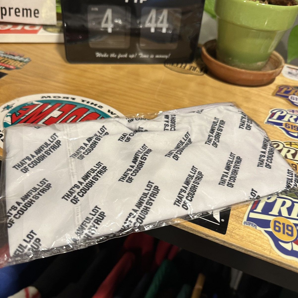 Awful Lot of Cough Syrup Awful Lot of Cough Syrup ski mask shisty (White) Size ONE SIZE - 3 Thumbnail