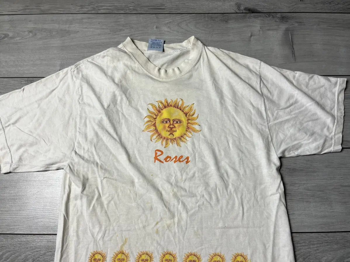 Band Tees Vintage Roses sun T-shirt size XLarge Size US XL / EU 56 / 4 - 3 Thumbnail