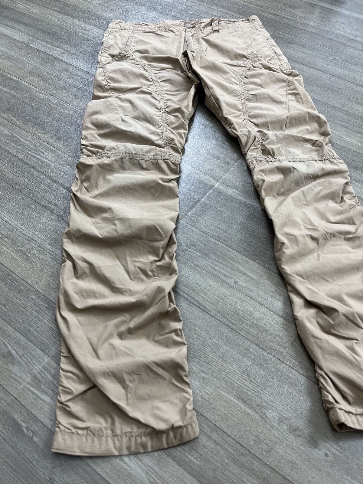 Tornado Mart 2000s Tornado Mart Japan Ruched Slim Fit Pants Lgb Style Y2K Size US 31 - 4 Thumbnail