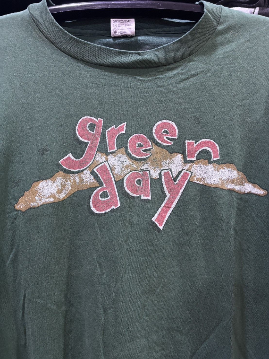 Band Tees Vintage Green day Size US XL / EU 56 / 4 - 2 Thumbnail