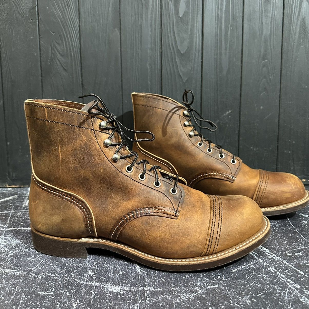 Red Wing Red Wing Iron Ranger Men’s Leather Boots Size 10.5D us 9.5uk Size US 10.5 / EU 43-44 - 2 Thumbnail