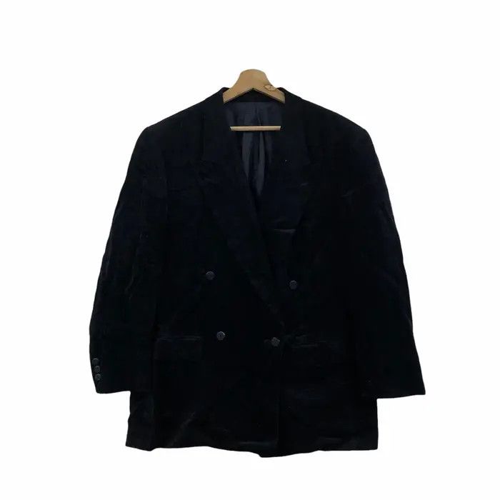 Valentino Vtg 90’ VALENTINO ITALY SPORT Blazer Double Breasted Sport Size 50R - 1 Thumbnail