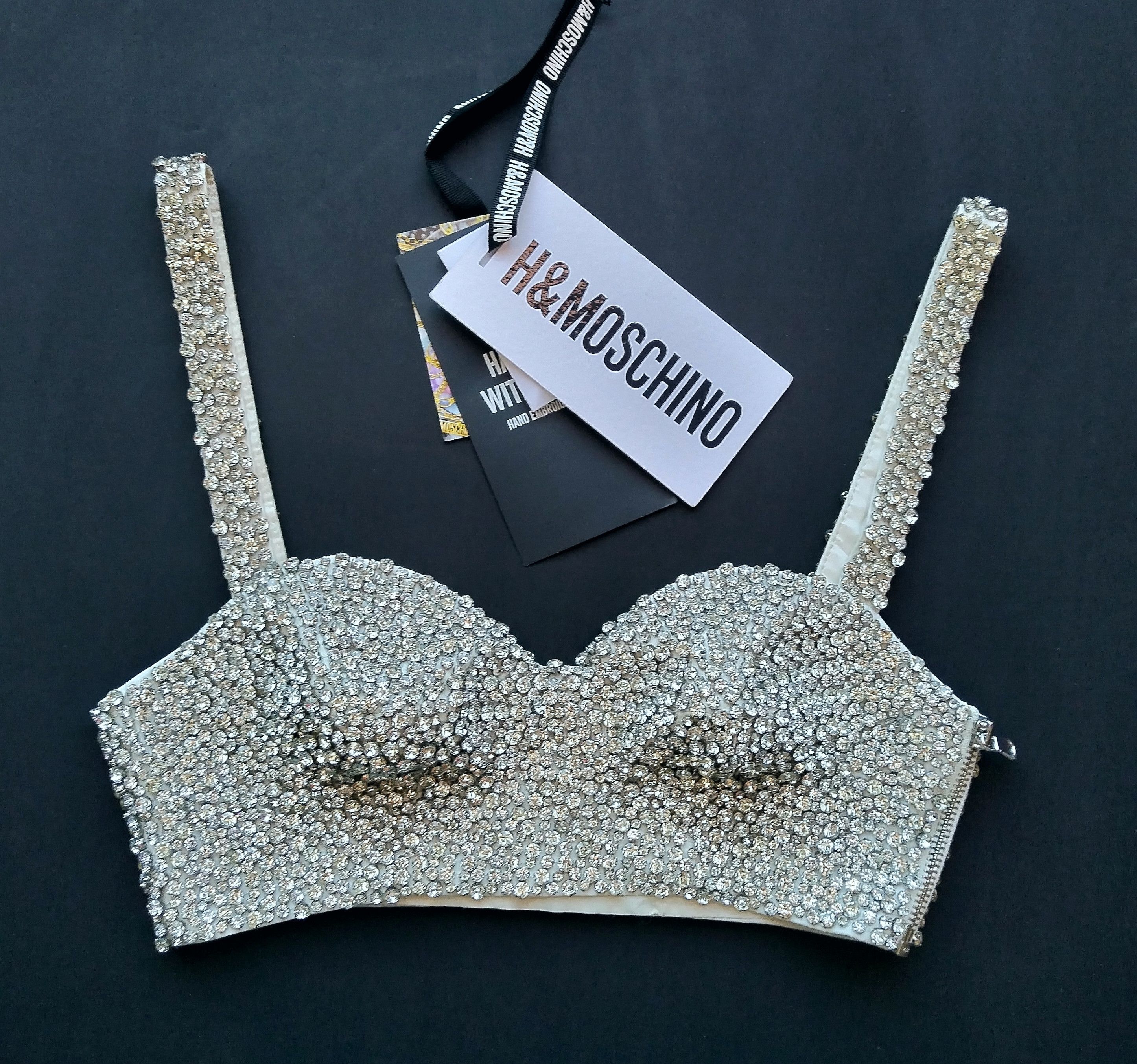 Moschino Crystal bustier Size XXS / US 00 / IT 34 - 4 Thumbnail