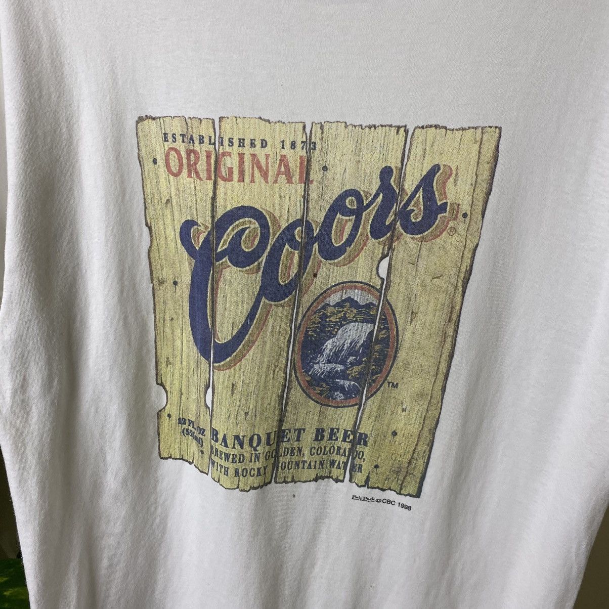 Vintage 1998 Coors Banquet Beer Promo T-Shirt Size US L / EU 52-54 / 3 - 2 Thumbnail