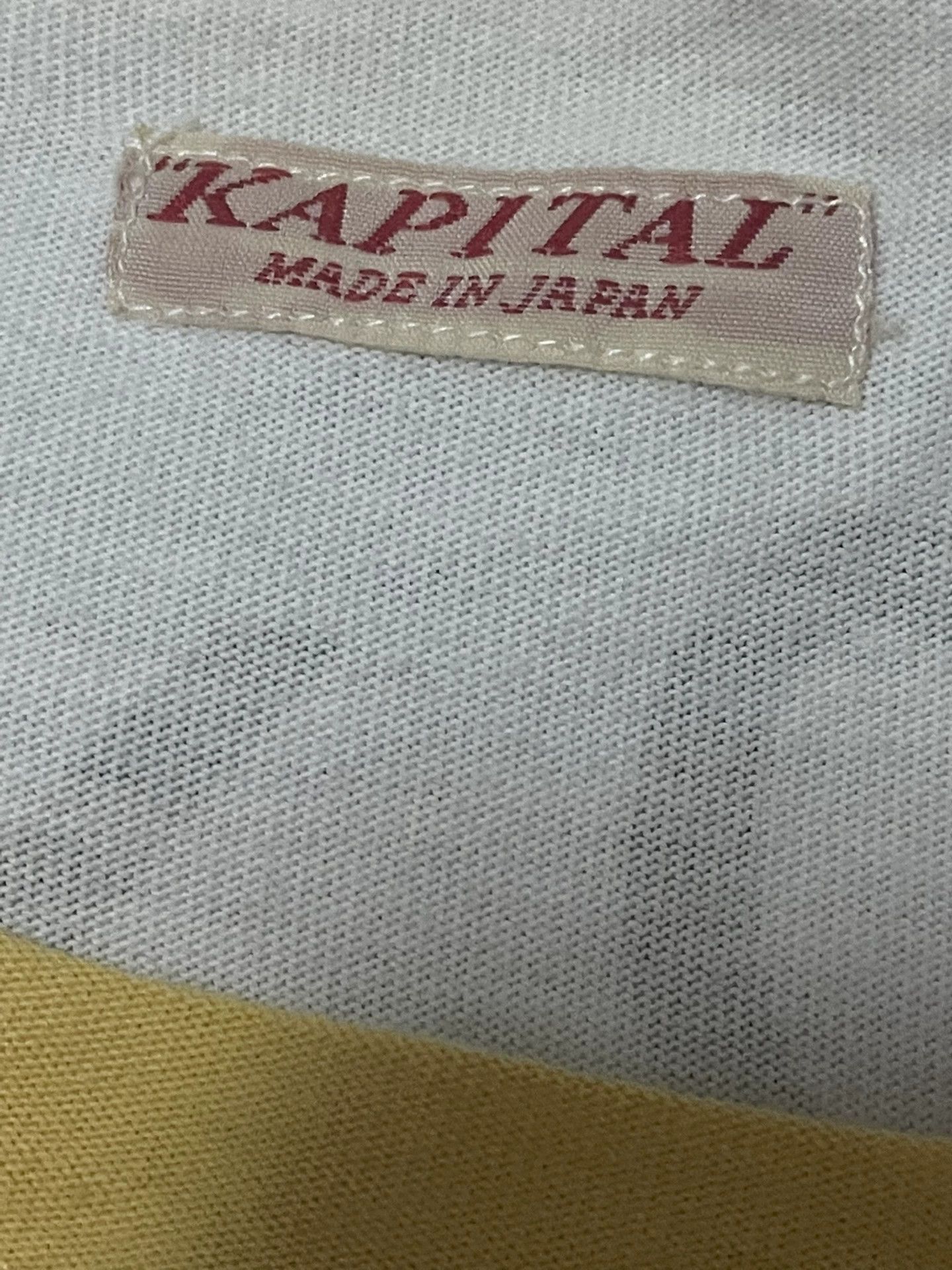 Kapital KAPITAL Kazuhiro Hirata four eyes smiley short sleeve-2508 Size US L / EU 52-54 / 3 - 4 Thumbnail