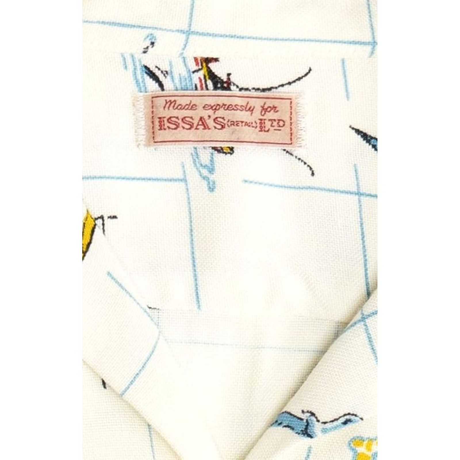 Nautica Rare Vintage Hawaiian Shirt Loop Issa's Jamaica Nautical Map 2XL White Mens Shirt Size US XXL / EU 58 / 5 - 7 Thumbnail