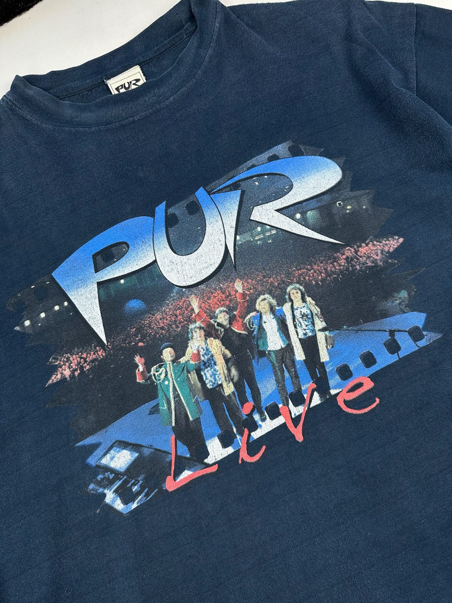 Band Tees Vintage 90’s Pur band t-shirt Size US XL / EU 56 / 4 - 3 Thumbnail