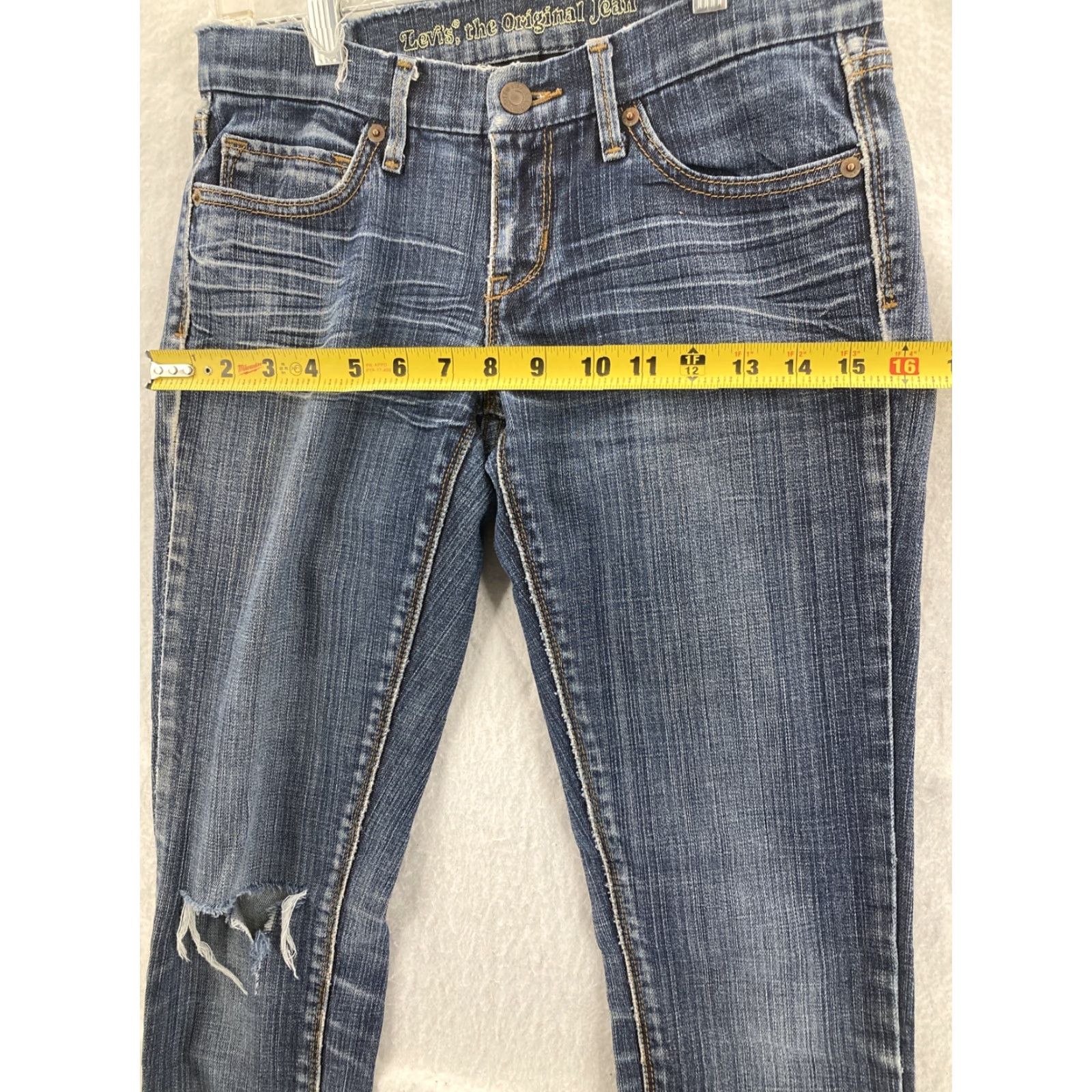 Levi's Levi's 421 Jeans Jeans Blue Regular 28 XS? Size 29" - 4 Thumbnail