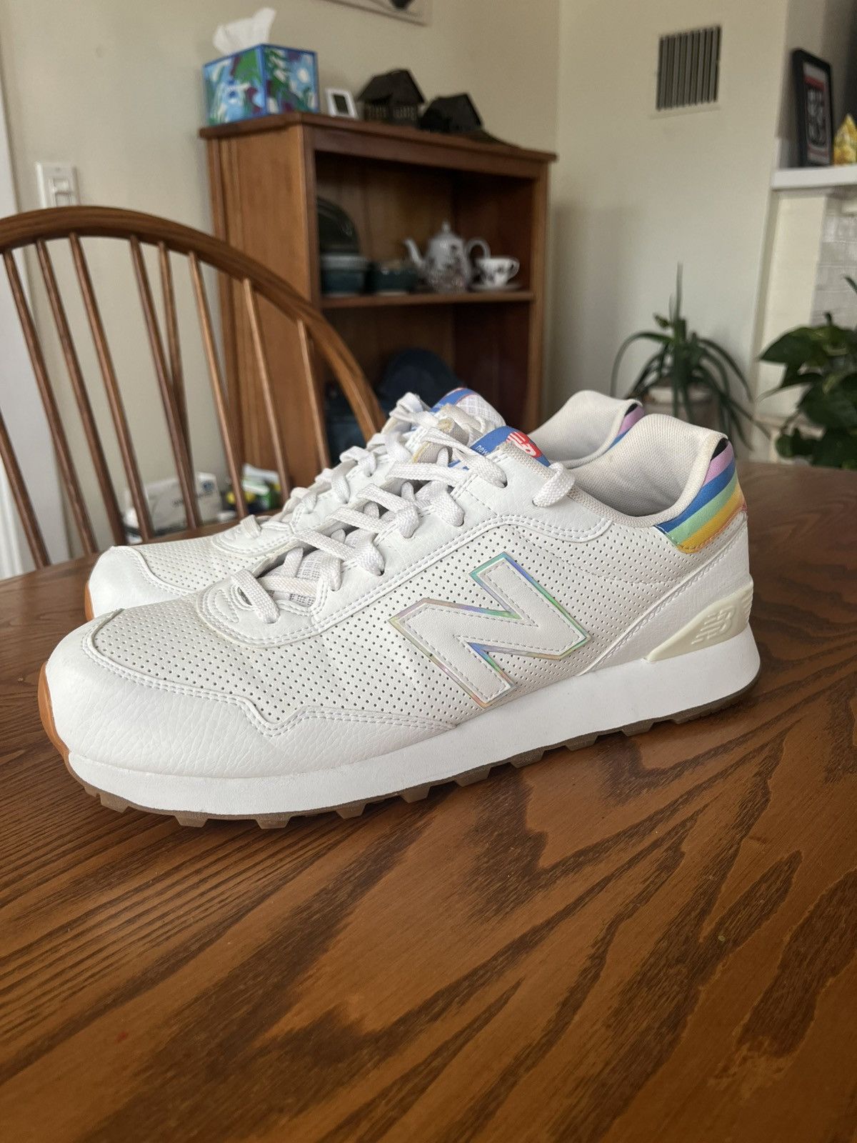 New Balance New Balance 574 Rainbow Size US 12 / EU 45 - 3 Thumbnail