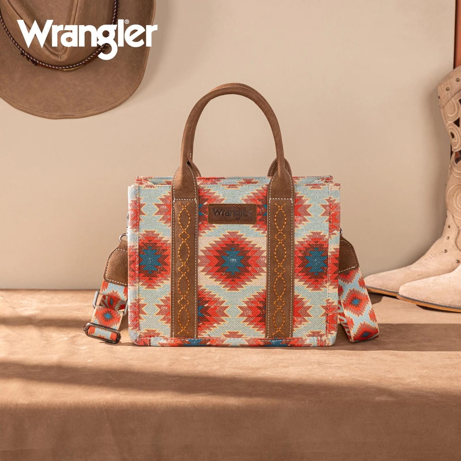 Wrangler Wrangler Colorful Geometric Handbag Size ONE SIZE - 3 Thumbnail