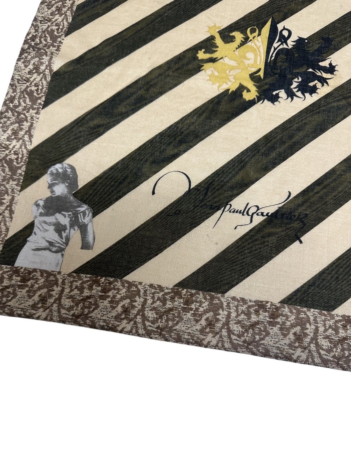 Jean Paul Gaultier Rare design jean paul gaultier handkerchief fit as mask Size ONE SIZE - 2 Thumbnail