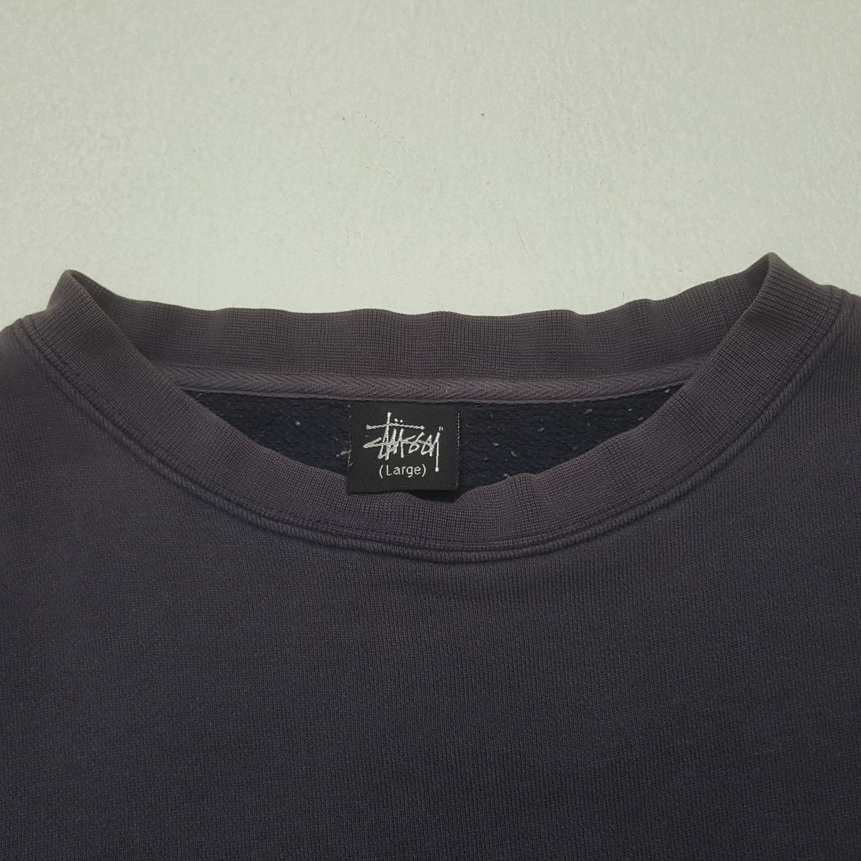 Stussy × Vintage Vintage Stussy Spell Out Logo Sweatshirt Size US L / EU 52-54 / 3 - 5 Thumbnail