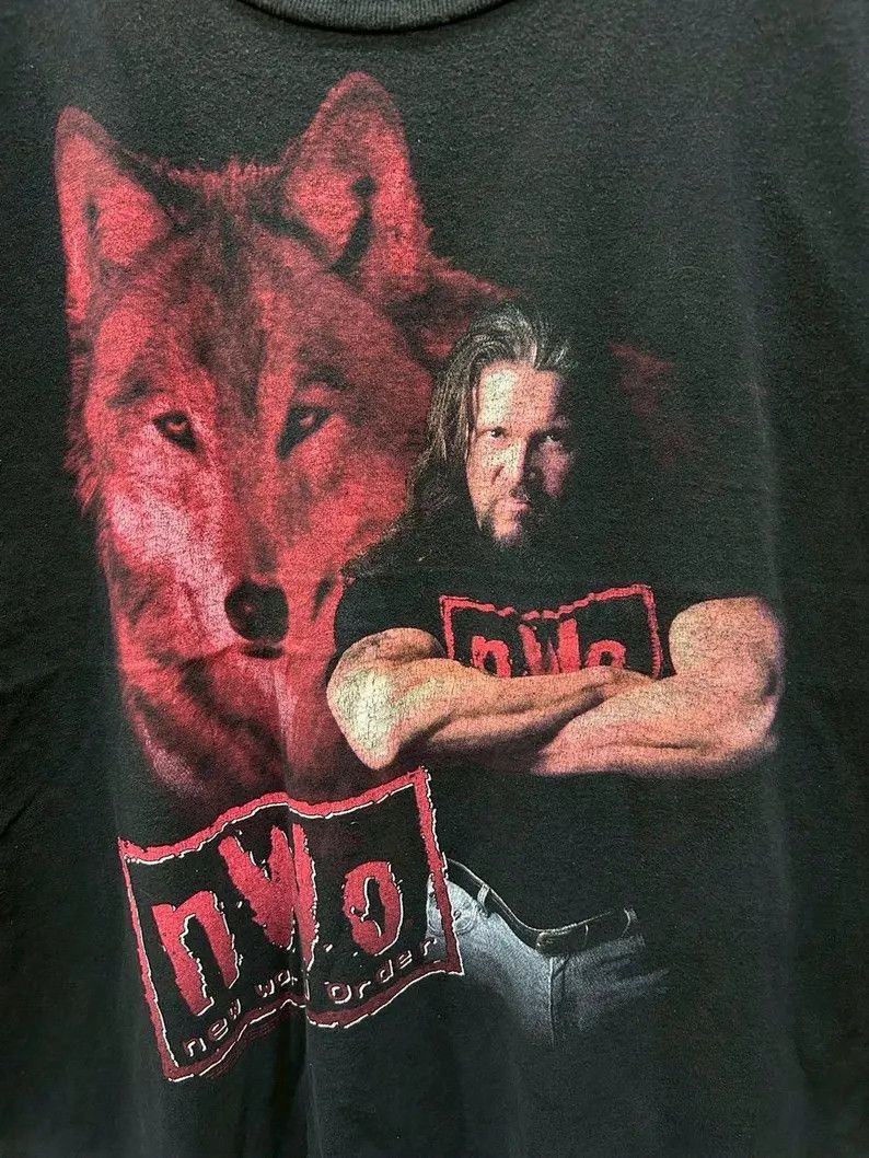 Vintage Vintage 1997 Kevin Nash NWO tshirt size XL Size US XL / EU 56 / 4 - 3 Thumbnail