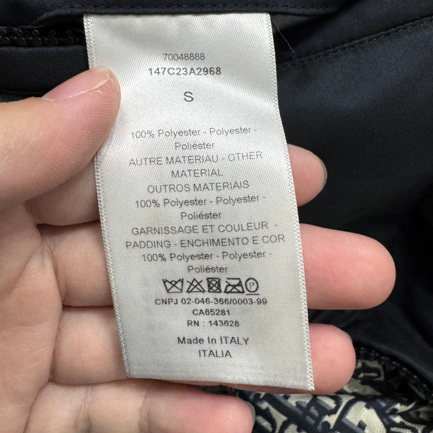 Dior Dior Oblique Double-Faced Cotton Jacket S 98 New Size US S / EU 44-46 / 1 - 4 Thumbnail