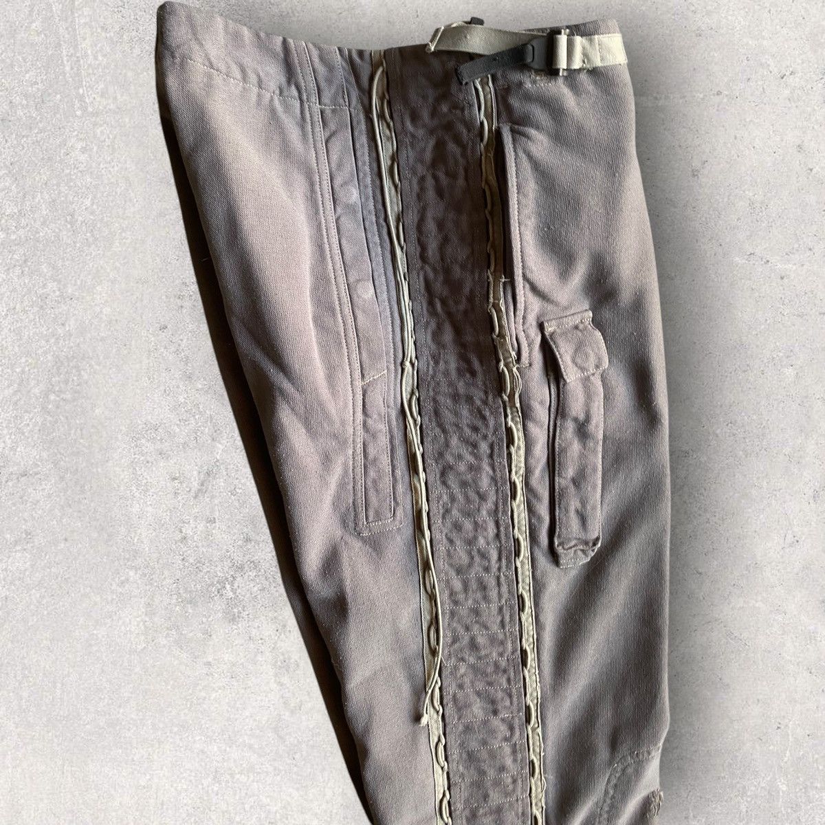 Stone Island Vintage AW03 Compression Cargo Trousers Size US 32 / EU 48 - 7 Thumbnail