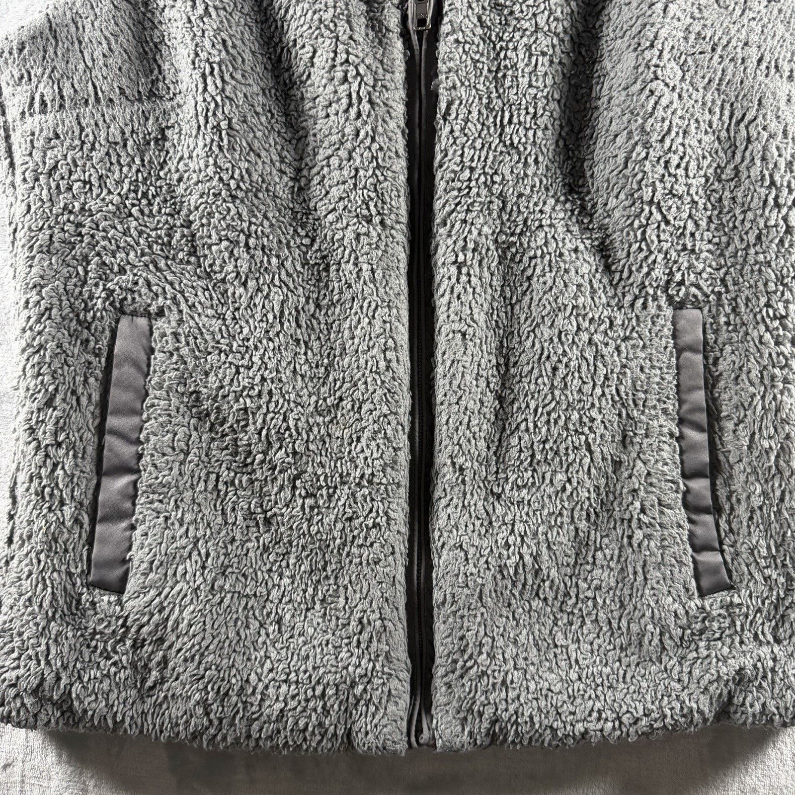 Patagonia Patagonia Sherpa Fleece Vest Gray Full Zip Gorpcore Womens M Size M / US 6-8 / IT 42-44 - 5 Thumbnail