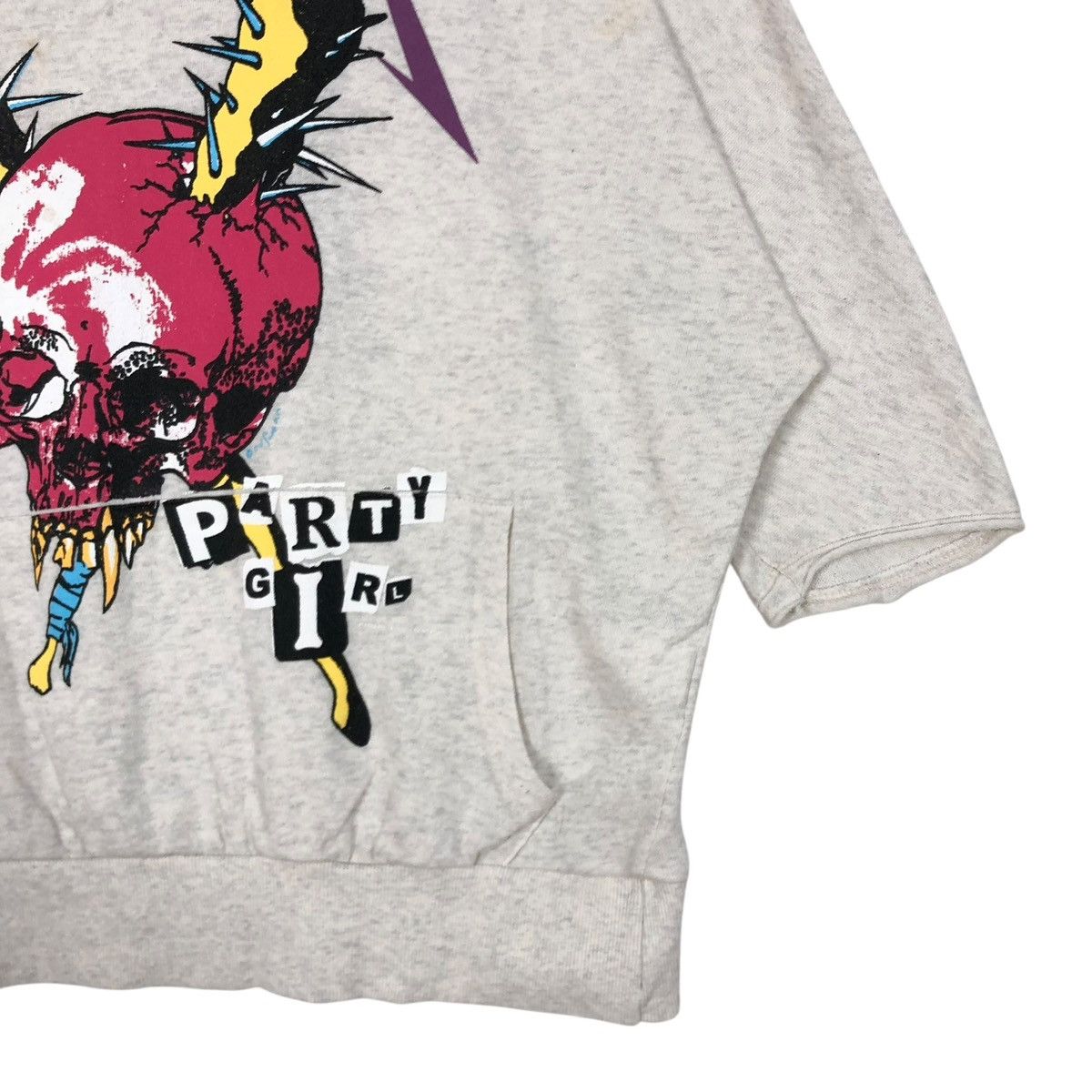 Band Tees Vintage Metallica Party Girl Sweatshirt Hoodie Rock Punk Size M / US 6-8 / IT 42-44 - 4 Thumbnail