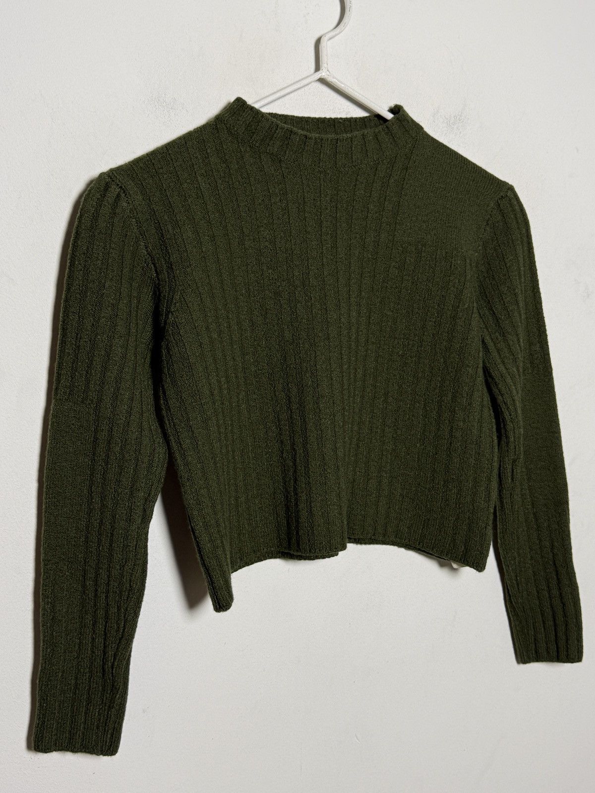 C.P. Company C.P. Company Cropped Ribbed Knit Sweater Size XS / US 0-2 / IT 36-38 - 3 Thumbnail