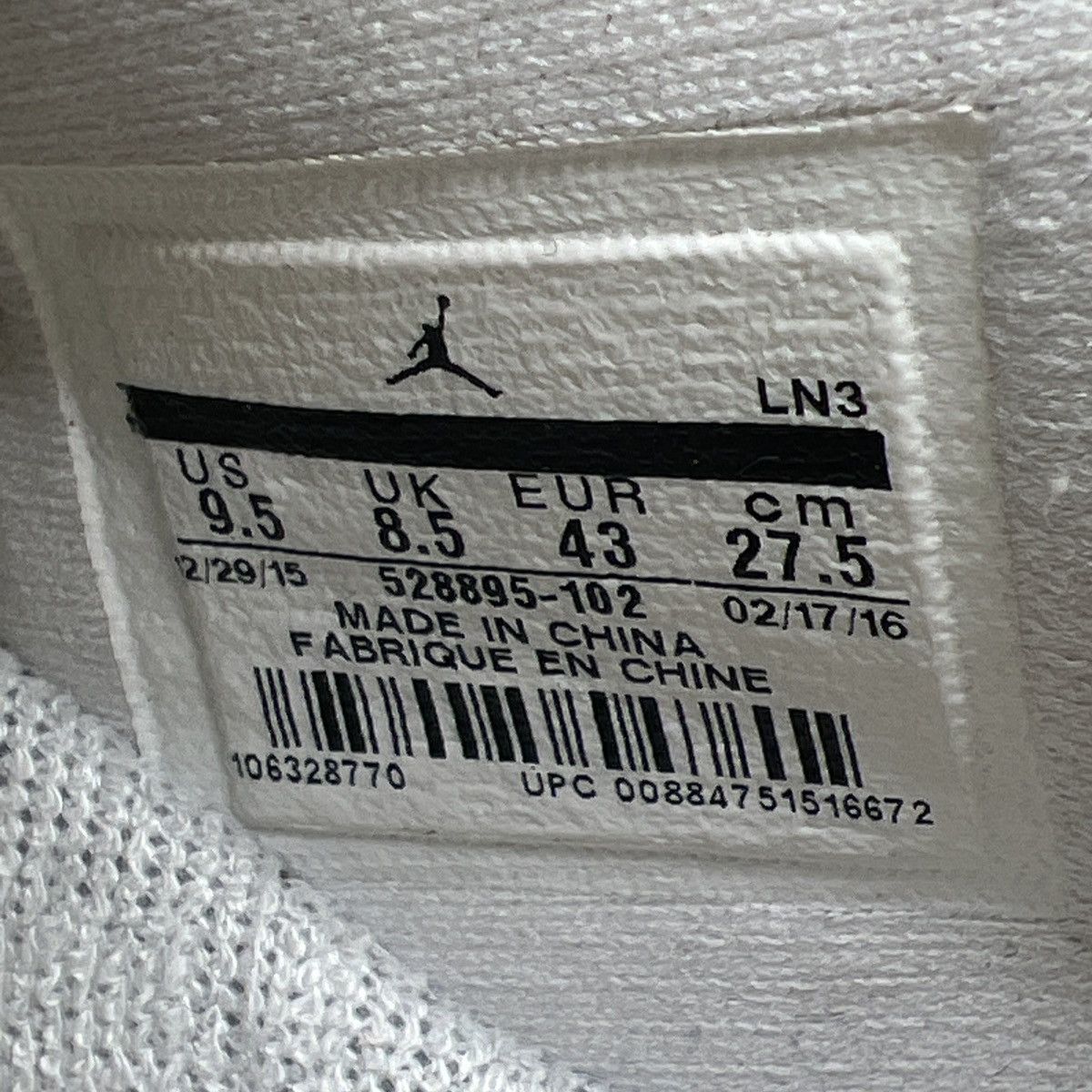 Jordan Brand Air Jordan 11 low Cherry Size US 9.5 / EU 42-43 - 8 Thumbnail