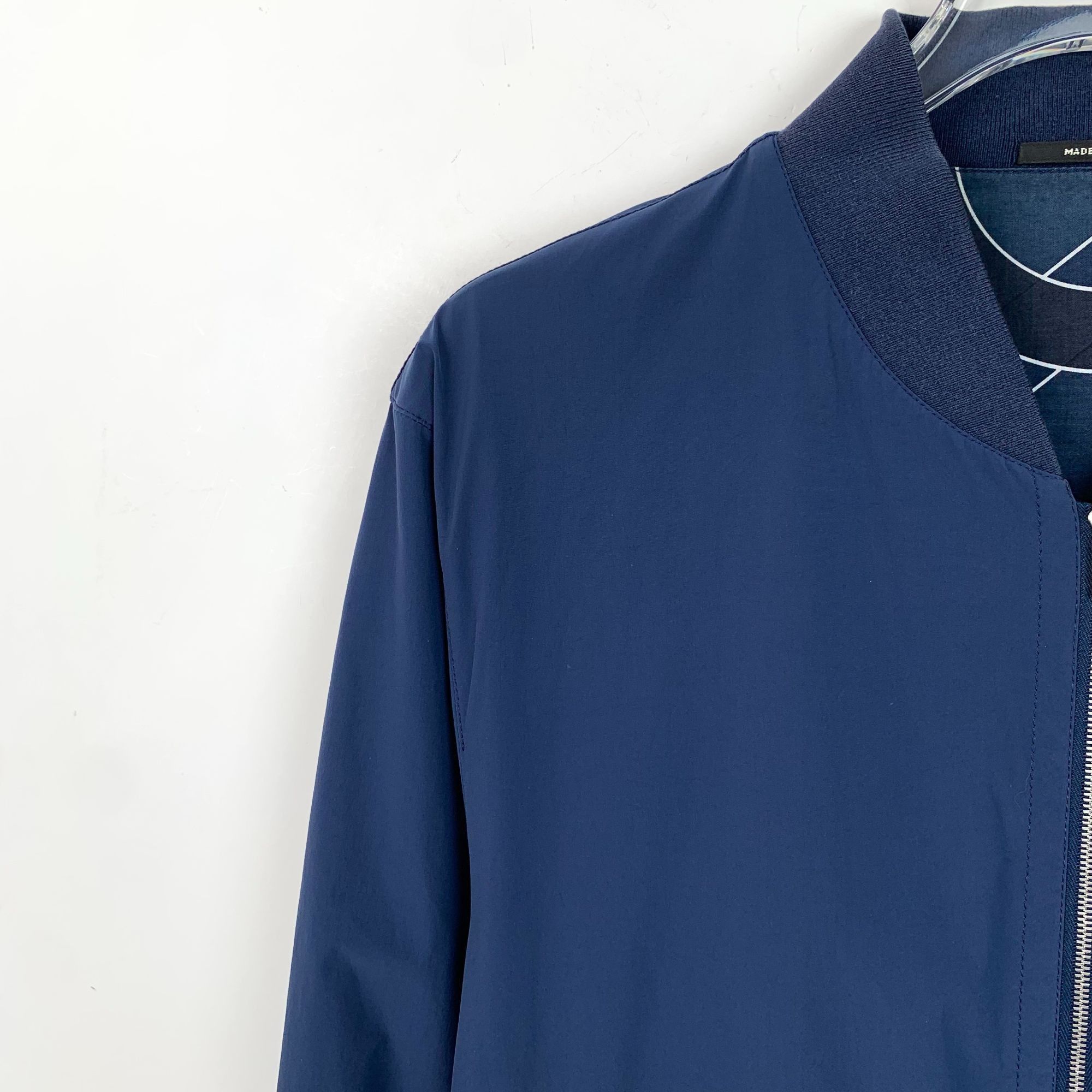 Hermes Hermes Mens Reversible Bomber Jacket With Geometric Print De Size US M / EU 48-50 / 2 - 5 Thumbnail