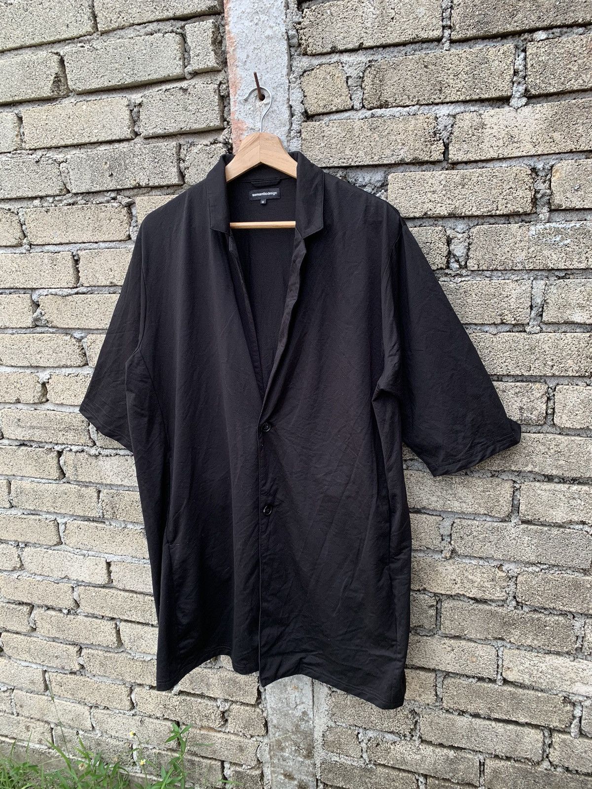 ?Steals? japanese brand semantic design cardigan short sleve