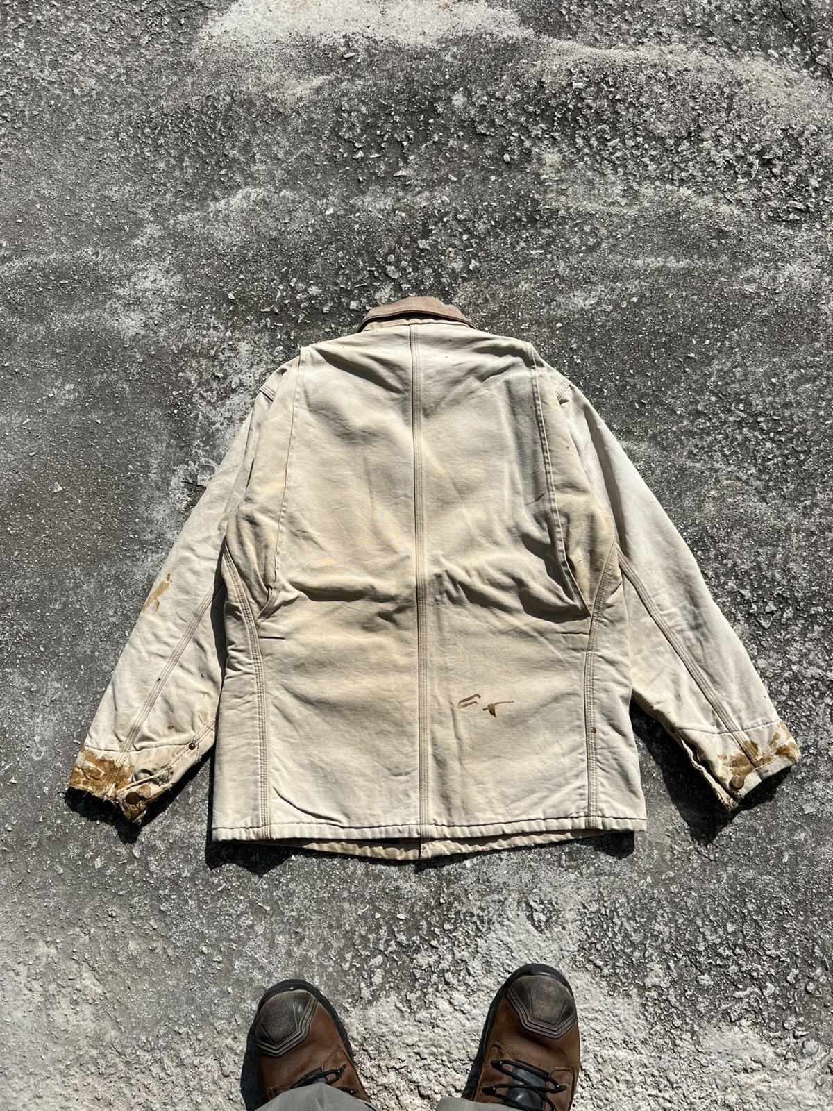 Carhartt Vintage 80s Carhartt Chore Coat Jacket Size US M / EU 48-50 / 2 - 17 Thumbnail