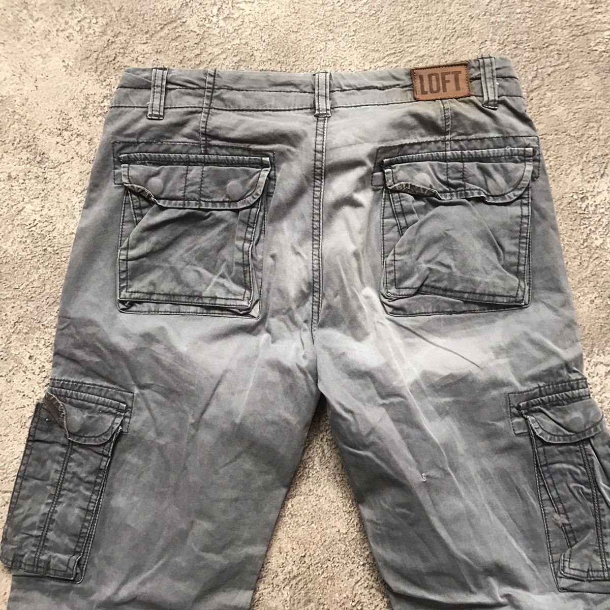 If Six Was Nine VINTAGE CARGO PANTS FLARED PARACHUTE SPRING JAPAN 90S Size US 27 - 8 Thumbnail