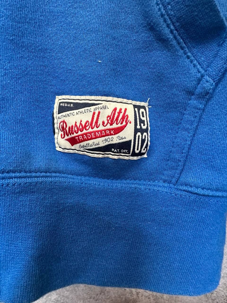 Russell Athletic Russell Athletic Full Zip Hoodie Vintage Sunfaded Rich USA Size US M / EU 48-50 / 2 - 12 Thumbnail