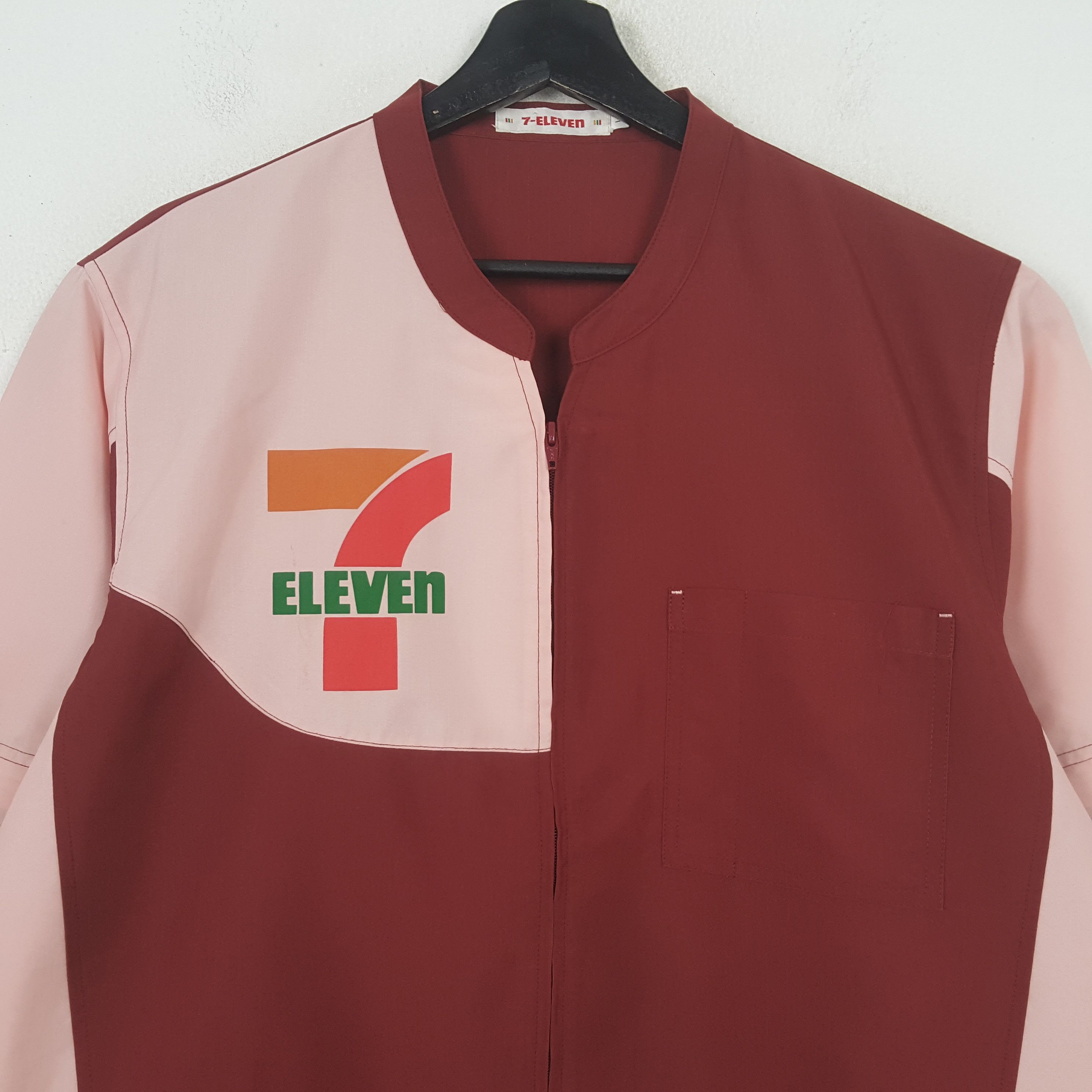 Vintage 7 Eleven Japanese Workwear Uniform Jacket RR26 Size US L / EU 52-54 / 3 - 4 Thumbnail