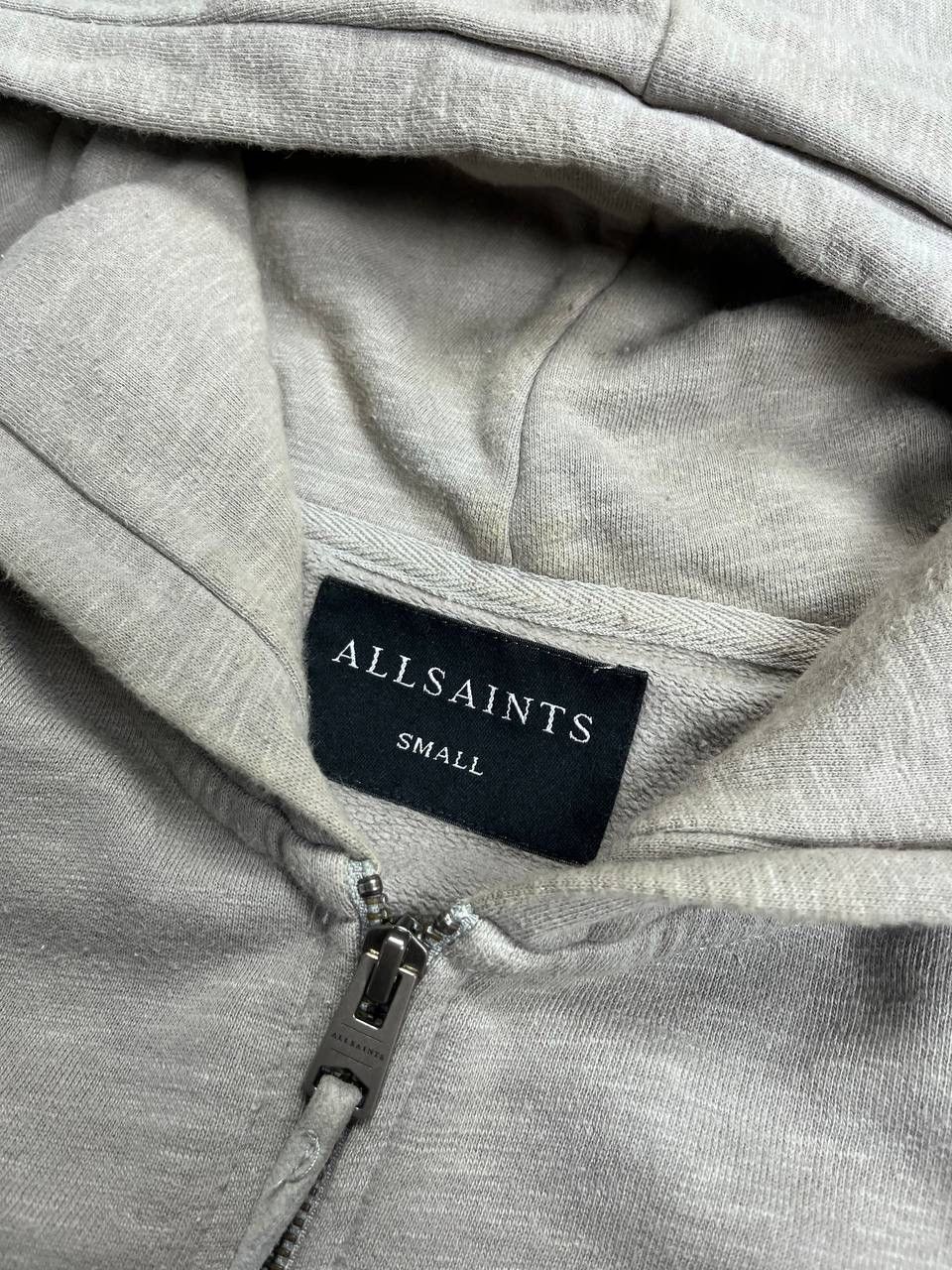 Allsaints × Vintage Vintage Allsaints MF064J West Hoody Zip Hoodie S Size US S / EU 44-46 / 1 - 4 Thumbnail
