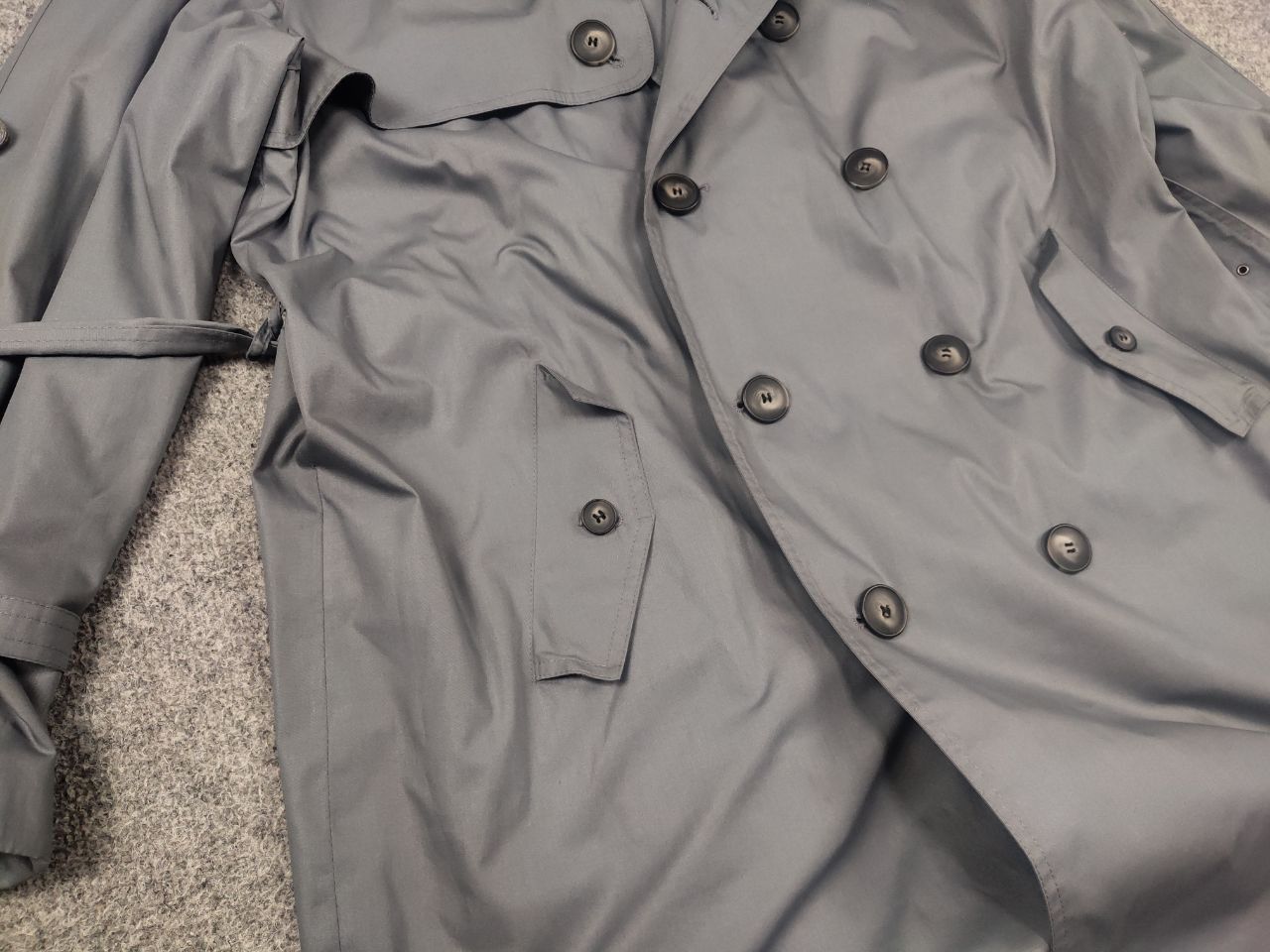 Yves Saint Laurent Vintage 80's Archive Yves Saint Laurent trench coat Jacket Size US L / EU 52-54 / 3 - 10 Thumbnail