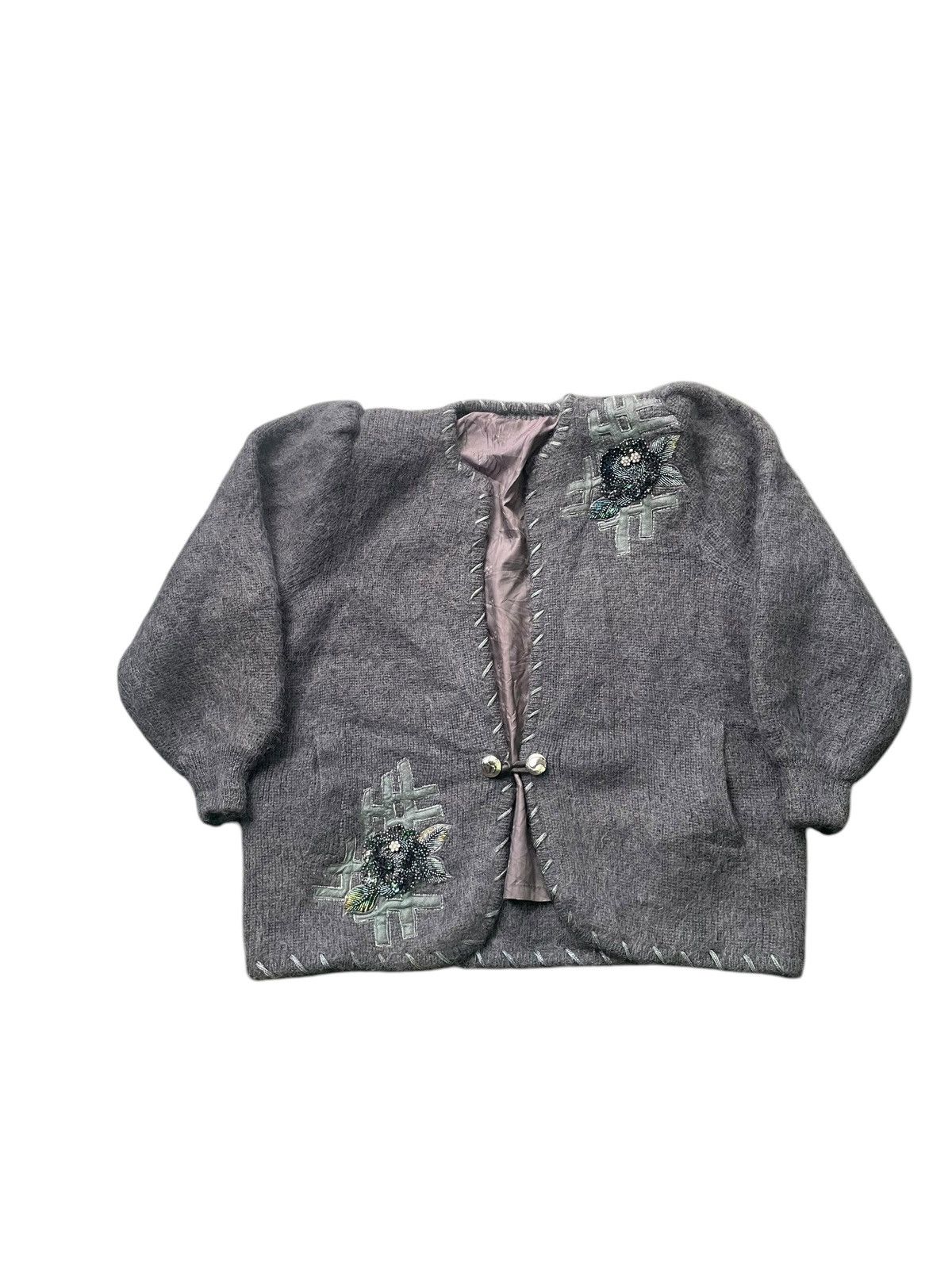 Japanese Brand Vintage Mohair Jacket Size XL / US 12-14 / IT 48-50 - 1 Thumbnail