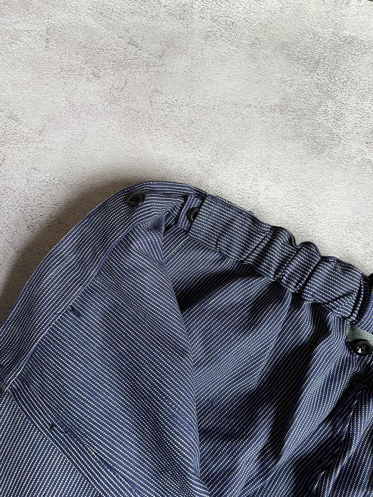 Le Laboureur Vintage 80s French Lutteurs Striped Sanfor Work Pants Size L Size US 36 / EU 52 - 8 Thumbnail