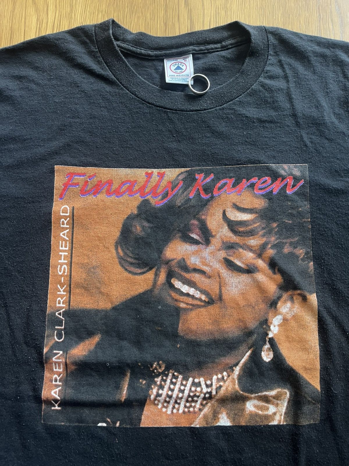 Band Tees Vintage KAREN CLARK-SHEARD Ministries Finally Promo 90’s Size US M / EU 48-50 / 2 - 6 Thumbnail