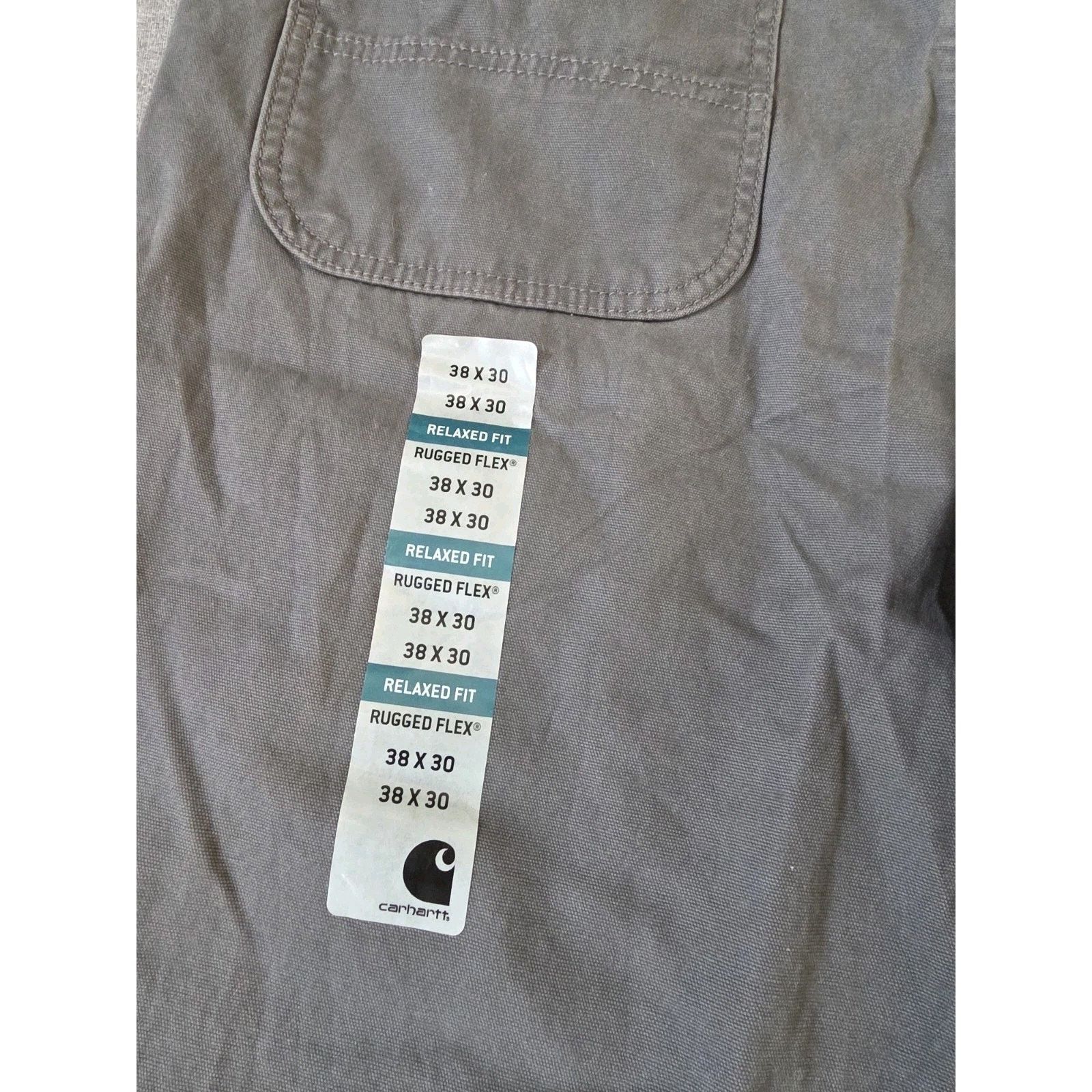 Carhartt Carhartt Gray Rugged Flex Carpenter Work Relaxed Fits 38x30 Size US 38 / EU 54 - 5 Thumbnail