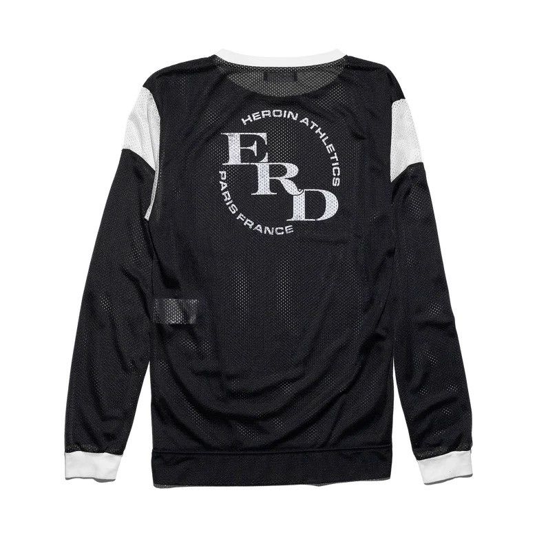 Image of Enfants Riches Deprimes ( ) Erd Heroin Athletics Jersey in Black, Men's (Size 2XL)