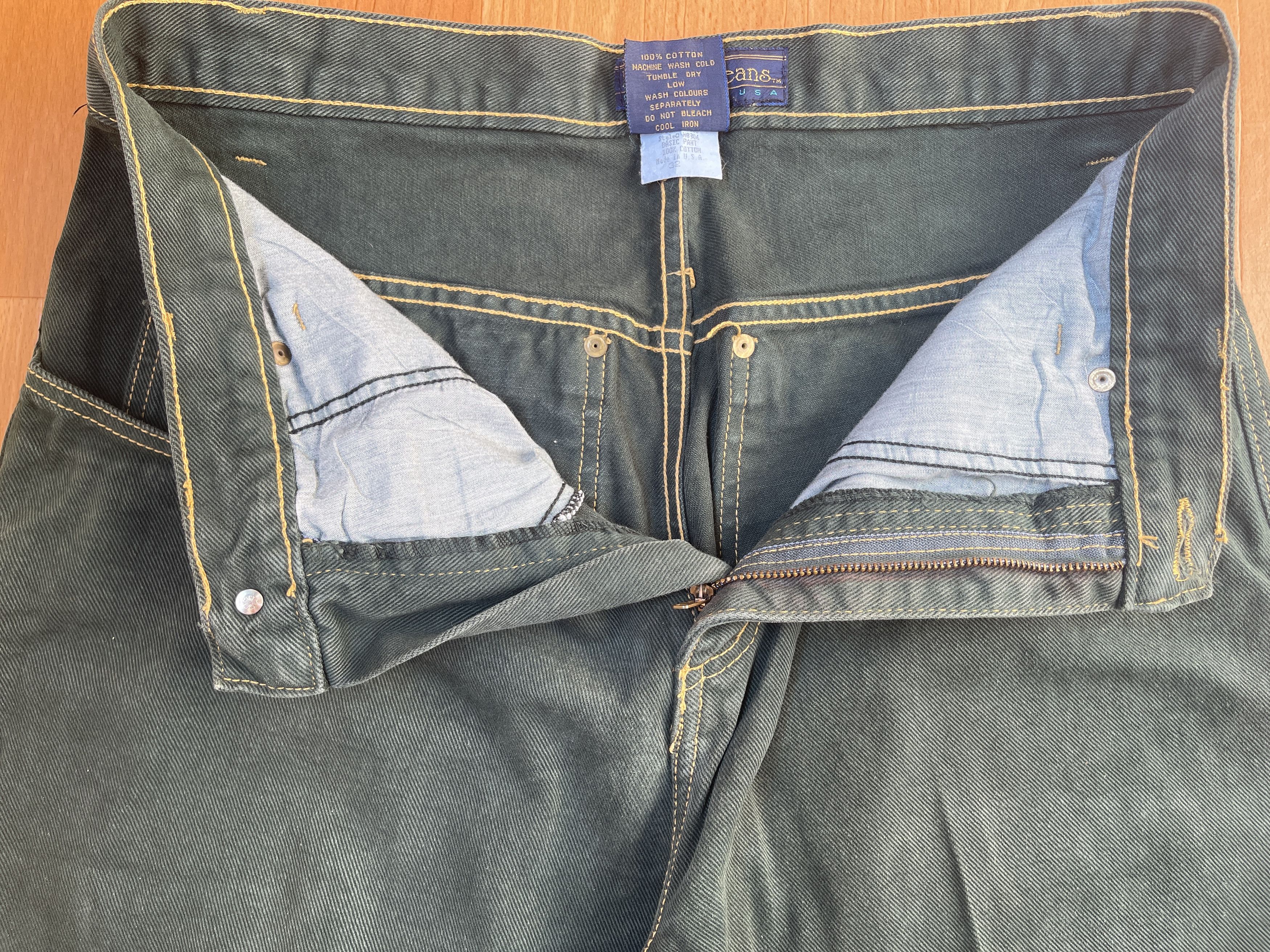 Karl Kani KARL KANI jeans, baggy, vintage Kani jeans, 90s hip hop W 32 Size US 32 / EU 48 - 14 Thumbnail