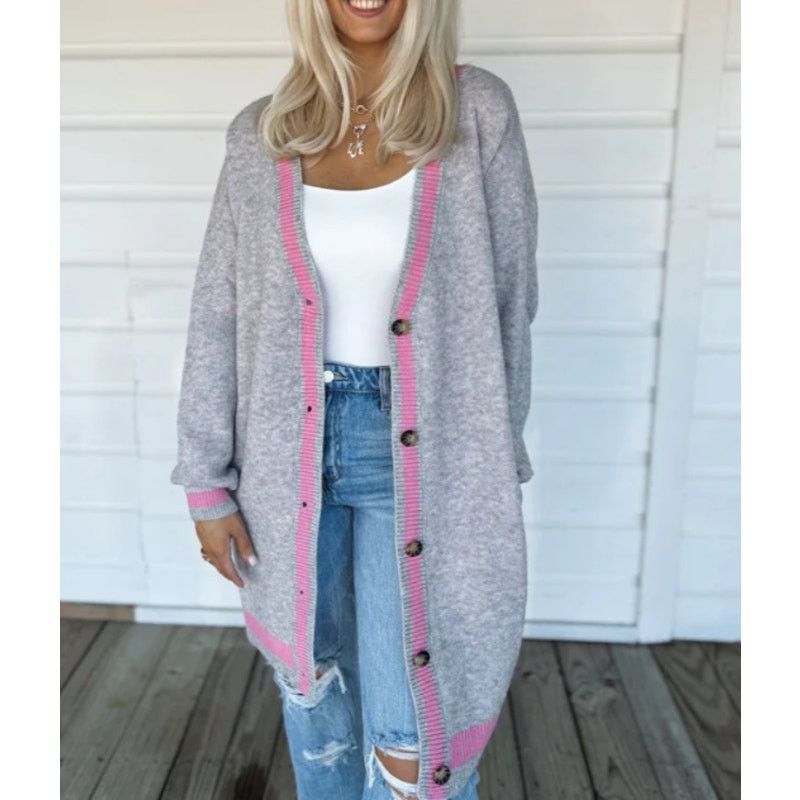 Other NWT Happy Happy Happy Anniewear Varsity Oversized Cardigan Size L / US 10 / IT 46 - 6 Thumbnail