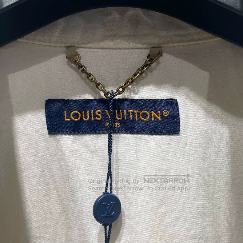 Louis Vuitton Louis Vuitton Checker Denim Short Sleeve Shirt Size US XXL / EU 58 / 5 - 3 Thumbnail
