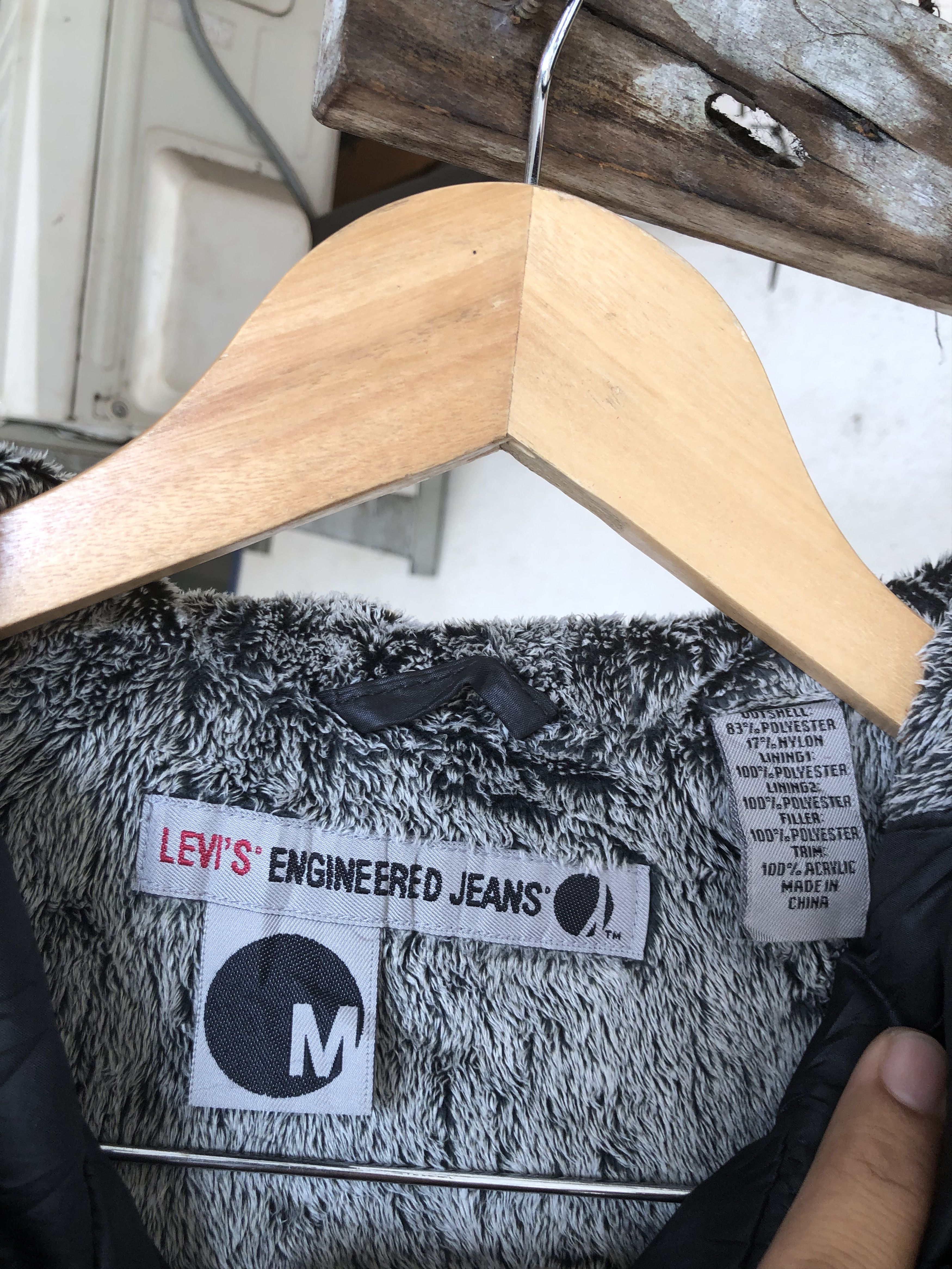 Levi's Rare🔥 Levis Engineered Jeans Skull Prited Bomber Jacket Size US M / EU 48-50 / 2 - 5 Thumbnail