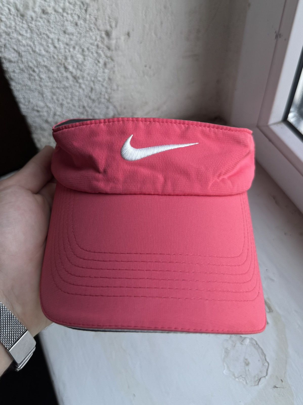 Nike Nike Vintage Pink Golf Cap Streetwear Y2K mini swoosh Size ONE SIZE - 4 Thumbnail