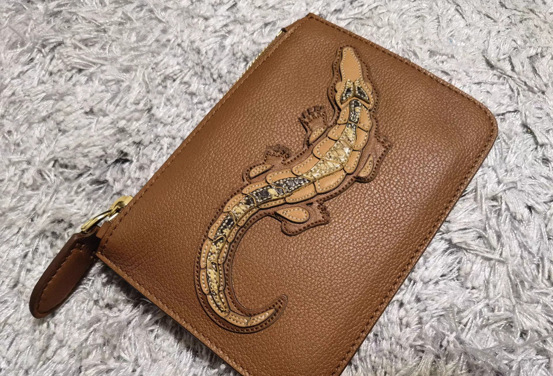 Ralph Lauren Ralph Lauren Purple Label Card Case with Coin Pocket K9 Size ONE SIZE - 2 Thumbnail