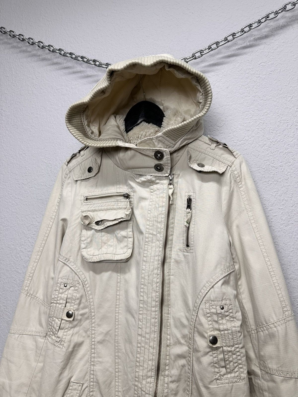 Hysteric Glamour Japan Ifsixwasnine Fur Goa Tornado Mart Jacket Isay Miyake Size US M / EU 48-50 / 2 - 2 Thumbnail