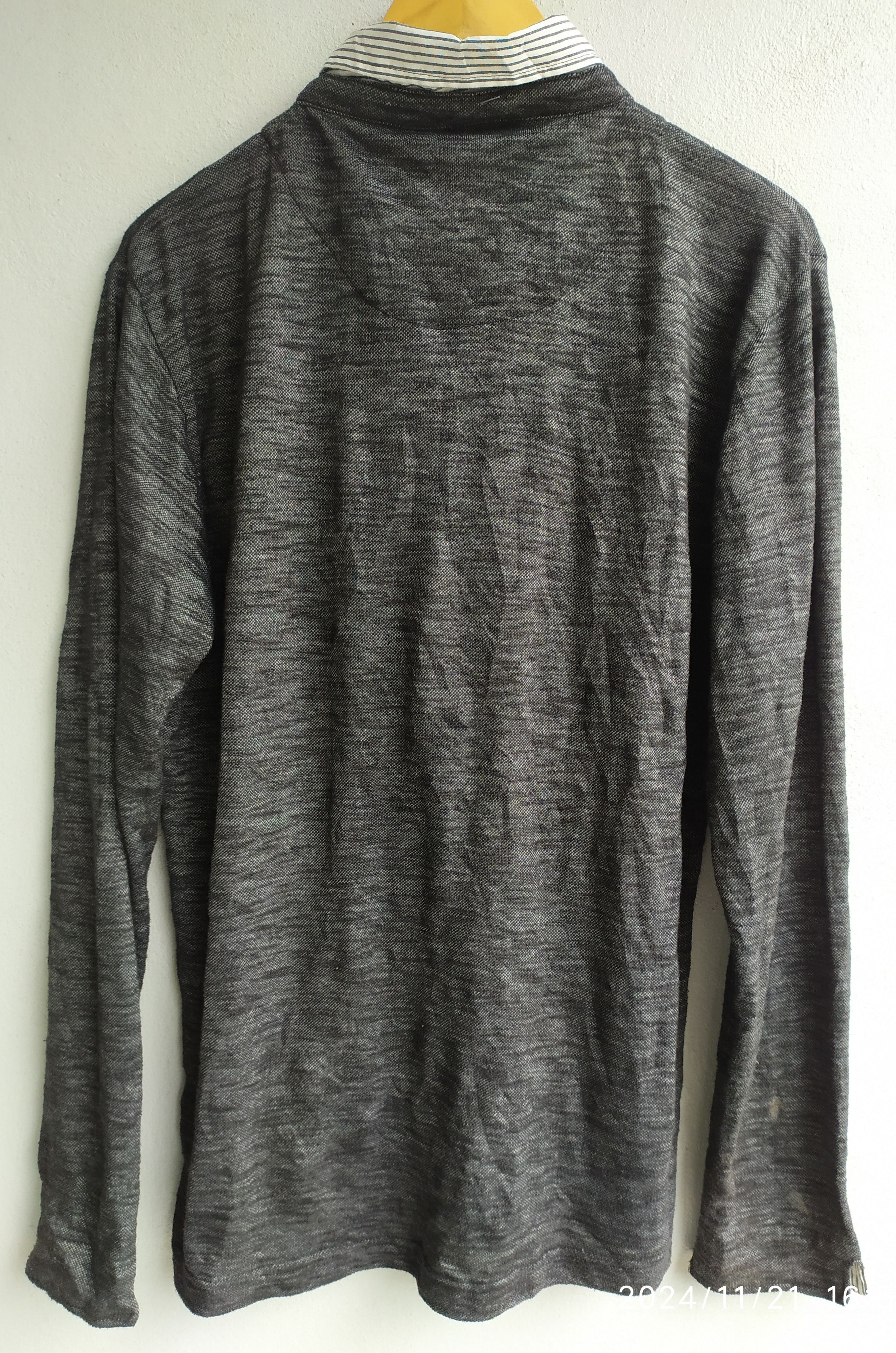 If Six Was Nine × Japanese Brand × Le Grande Bleu (L.G.B.) Gothic Long sleeve Mitex Double Layer Size US XL / EU 56 / 4 - 2 Thumbnail